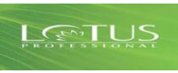 Кэшбэк в Lotus Professionals [ CPV ] IN