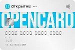 Банк Открытие. Кредитная карта - opencard