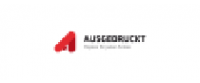 Кэшбэк в AUSGEDRUCKT.de DE
